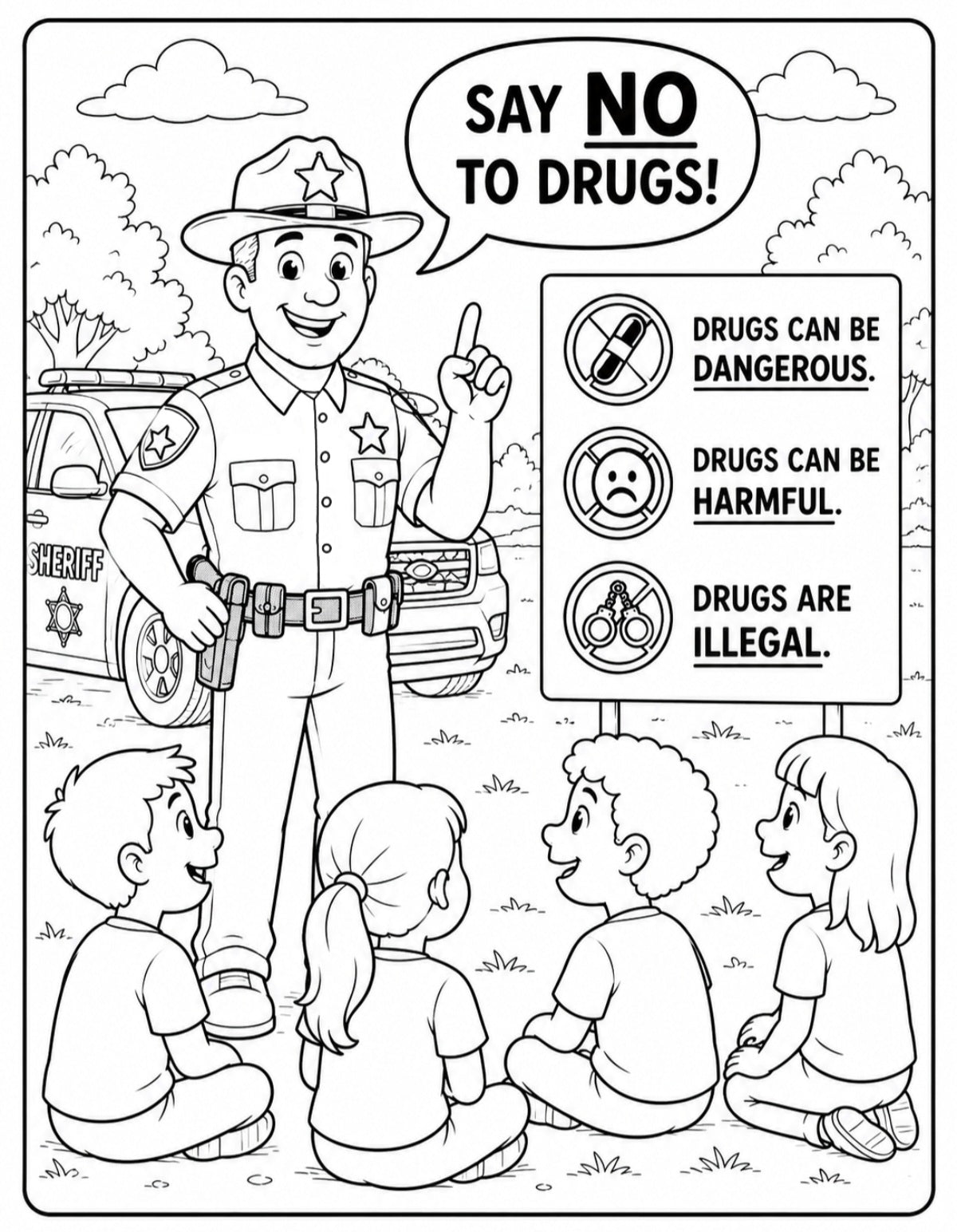 Sheriff Andy's Safety Tips