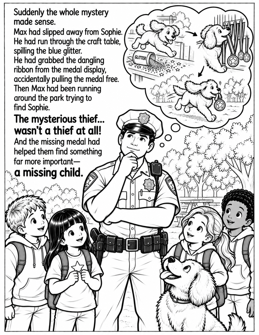 Officer Ray Murphy and the mystery at Maple Street Park